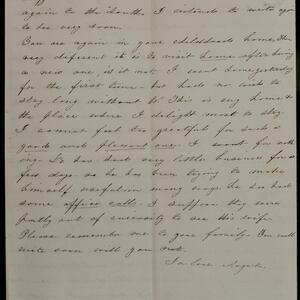 a page of handwritten text