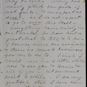 a page of handwritten text