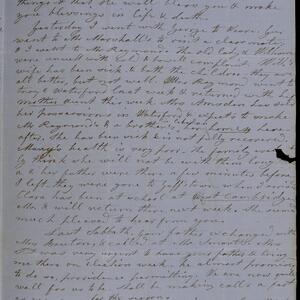 a page of handwritten text