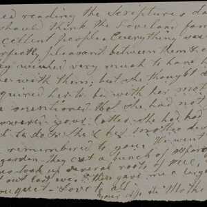 a page of handwritten text