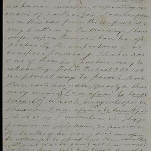a page of handwritten text
