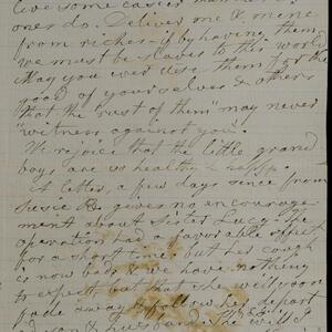 a page of handwritten text