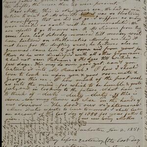 a page of handwritten text