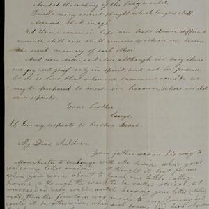 a page of handwritten text
