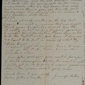 a page of handwritten text