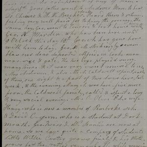 a page of handwritten text