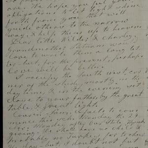a page of handwritten text