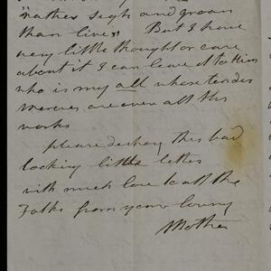 a page of handwritten text