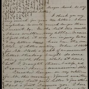a page of handwritten text