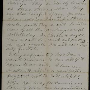 a page of handwritten text