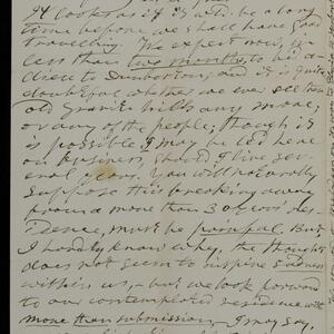 a page of handwritten text