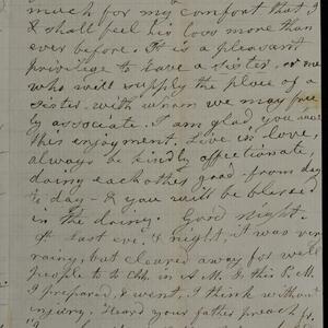 a page of handwritten text