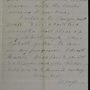 a page of handwritten text