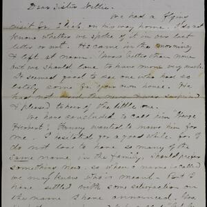 a page of handwritten text