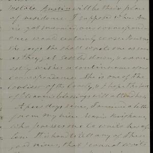 a page of handwritten text