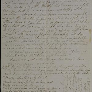 a page of handwritten text