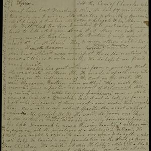 a page of handwritten text