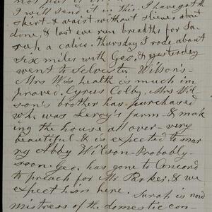 a page of handwritten text