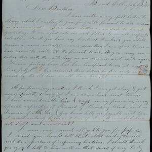 a page of handwritten text