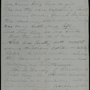 a page of handwritten text