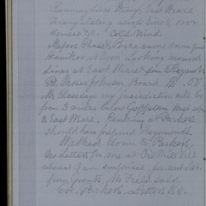 a page of handwritten text