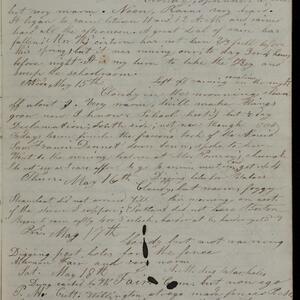 a page of handwritten text