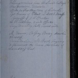 a page of handwritten text