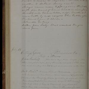 a page of handwritten text