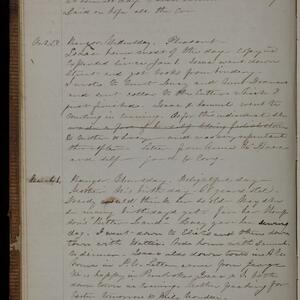 a page of handwritten text