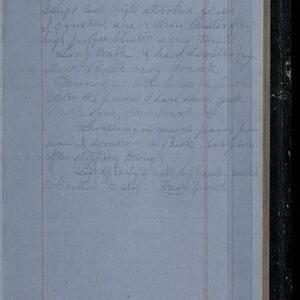 a page of handwritten text