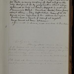 a page of handwritten text