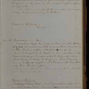 a page of handwritten text