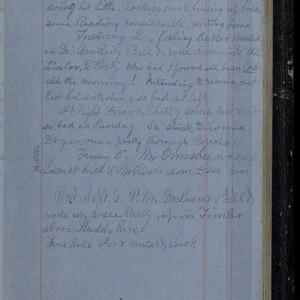 a page of handwritten text