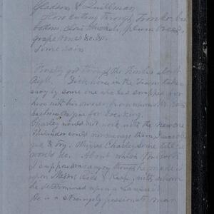 a page of handwritten text