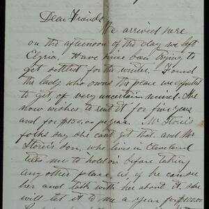 a page of handwritten text