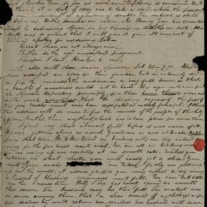 a page of handwritten text