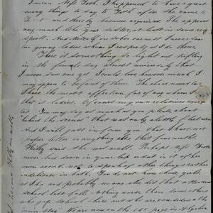 a page of handwritten text