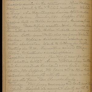 a page of handwritten text