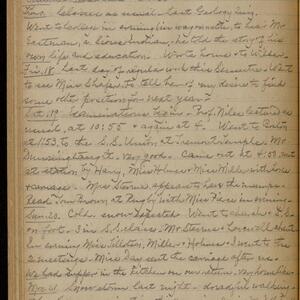 a page of handwritten text