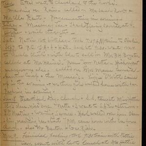 a page of handwritten text