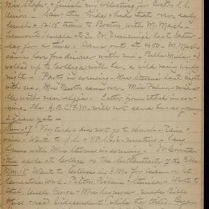 a page of handwritten text