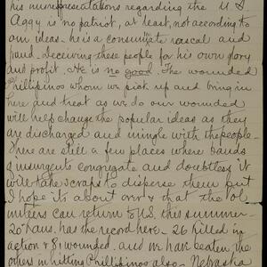 a page of handwritten text