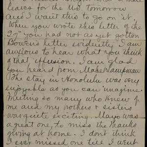 a page of handwritten text