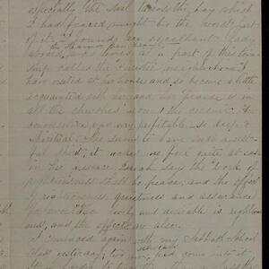 a page of handwritten text