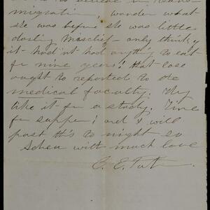 a page of handwritten text