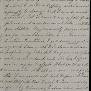 a page of handwritten text