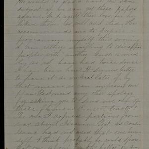 a page of handwritten text