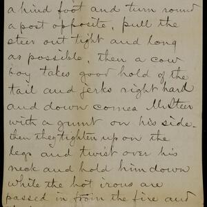 a page of handwritten text