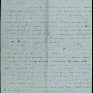 a page of handwritten text