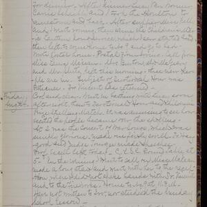 a page of handwritten text